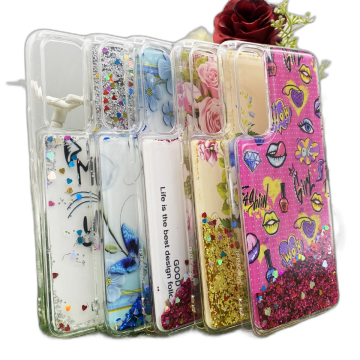 Oppo Reno 4 Pro Water Glitter Shiny Ladies Soft Silicon Case - Image 2
