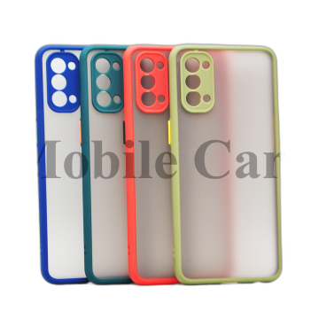 Oppo Reno 4 Smoky Matte Armor Case Camera Protection Mobile Cover