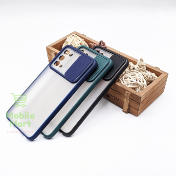 Oppo Reno 5 Smoky Matte Armor Case Window Camera Protection