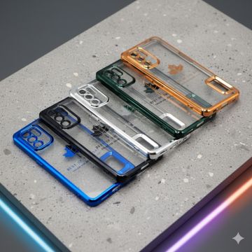 Oppo Reno 6 4G Soft Multi Chrome Border Camera Protection Cover - Image 2