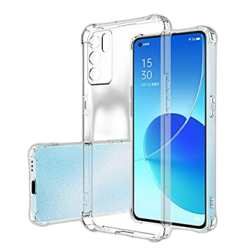 Oppo Reno 6 Pro 5G Transparent Anti Shock Crystal Clear Case - Image 2