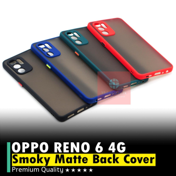 Oppo Reno 6 Smoky Matte Armor Mobile Cover