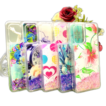 Oppo Reno 6 Water Glitter Shiny Soft Silicon Case Mobile Cover