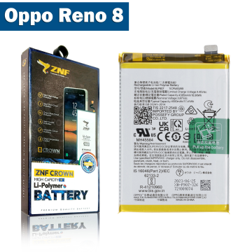 Oppo Reno 8 Battery Replacement - ZNF 4500mAh (BLP907) - Image 2