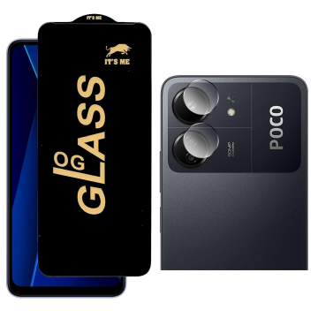 Poco C65 Safety Deal: OG Glass + Camera Lens Protector - Image 2