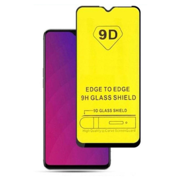 Real me 3 Pro Full Screen Protector 9D Tempered Glass Protector For Real me 3 Pro  - Image 2