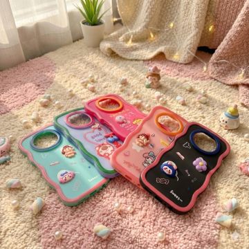 Realme 12 5G Wave Style Kitty Mobile Cover - Image 2