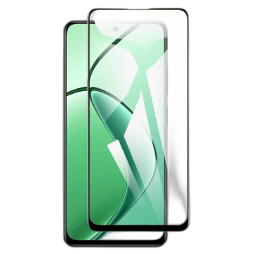 Realme 12 Full Screen Protector 9D Tempered Glass Protector For Realme 12  - Image 2