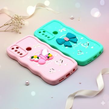 Realme 5 Fancy Wave Style Kitty Case