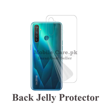 Realme 5 Pro Back Protection Clear Jelly Soft Ultra Clear Jell For Realme 5 Pro - Image 2