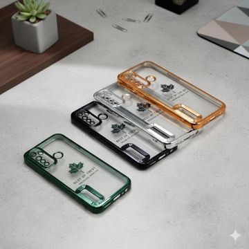 Realme 5s Soft Multi Chrome Border Camera Protection Cover - Image 2