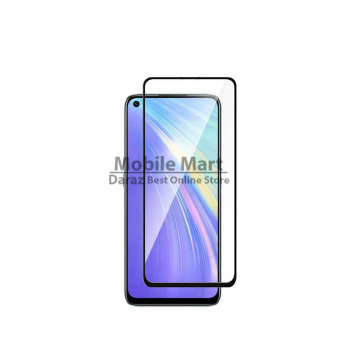 Realme 6 Full Screen Protector 9D Tempered Glass Protector For Realme 6 - Image 2
