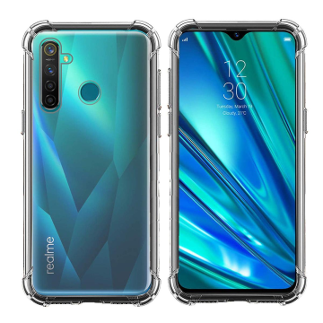 Realme 6i Transparent Anti Shock Soft Crystal Clear Case - Image 2