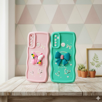 Realme 6i Wave Style Kitty Cover