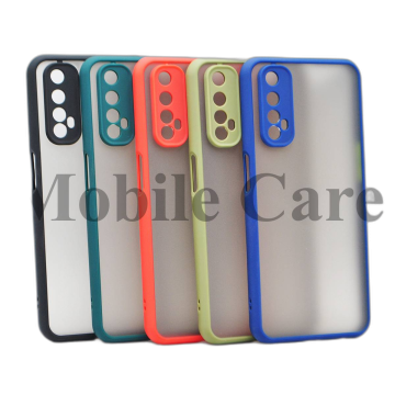Realme 7 Smoky Matte Armor Case Camera Protection Mobile Cover
