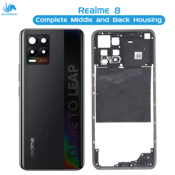 Realme 8 Black Housing - Image 2
