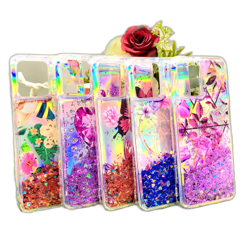 Realme 8 Water Glitter Shiny Soft Silicon Mobile Cover