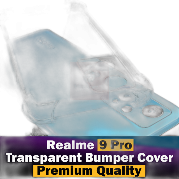 Realme 9 Pro Transparent Anti Shock Soft Crystal Clear Case - Image 2