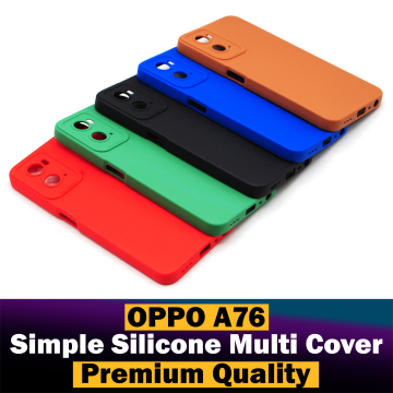 Realme 9i Multicolour Soft Plain Case - Image 2