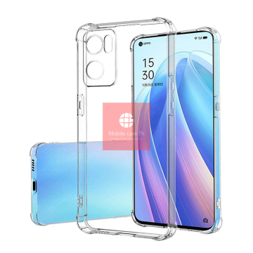Realme 9i Transparent Extra Bumper Anti Shock Crystal Clear Case - Image 2