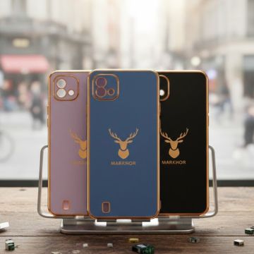 Realme C11 2021 Golden Border Camera Protection Cover - Image 2