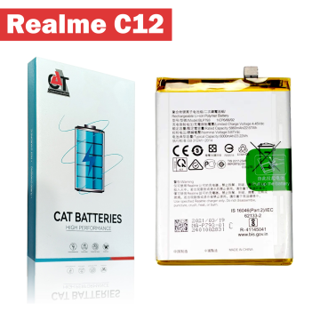 Realme C12 Battery Replacement - CAT 6000mAh (BLP793) - Image 2