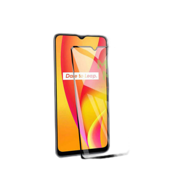 Realme C12 Full Screen Protector 9D Tempered Glass Protector For Realme C12 - Image 2