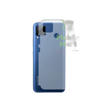 Realme C15 Back Protector Skin Matte Style Protector For Realme C15 - Image 2