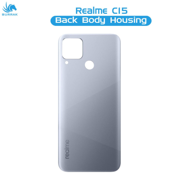 Realme C15 Silver Casing - Image 2