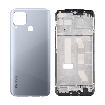 Realme C15 Silver Housing - Image 2