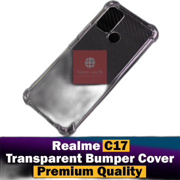 Realme C17 Transparent Anti Shock Crystal Clear Case - Image 2
