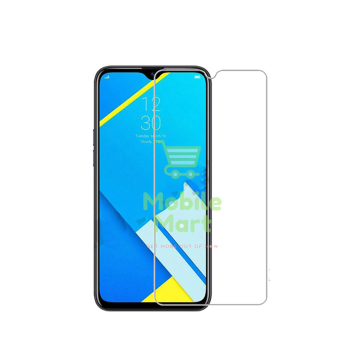 Realme C2 Glass Protector simple Tempered Glass For Realme C2 - Image 2