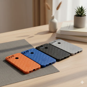Realme C21 Multicolour Soft Diamond Armor Mobile Cover - Image 2