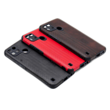 Realme C21Y Soft Leather Case Mobile Cover - Image 2