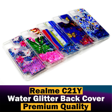 Realme C21Y Water Glitter Shiny Soft Silicon Case - Image 2