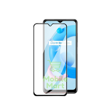 Realme C25 Full Screen Protector 9D Tempered Glass Protector For Realme C25 - Image 2