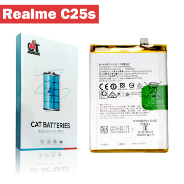 Realme C25s Battery Replacement - CAT 6000mAh (BLP793) - Image 2
