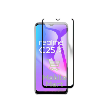 Realme C25s Full Screen Protector 9D Tempered Glass Protector For Realme C25s