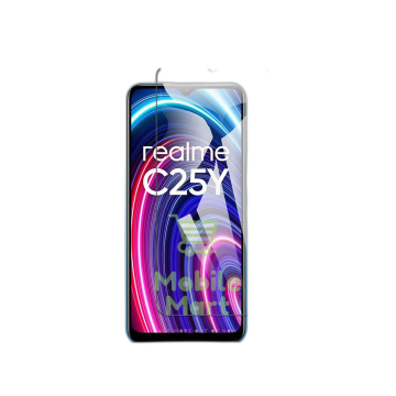 Realme C25Y Glass Protector simple Tempered Glass For Realme C25Y - Image 2