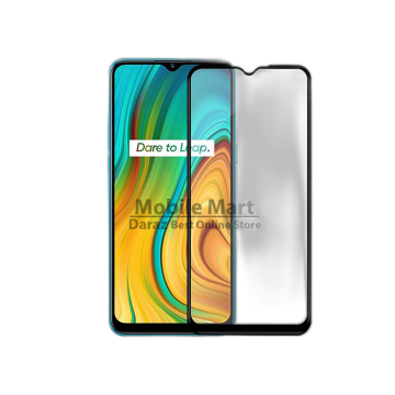 Realme C3 Full Screen Protector 9D Tempered Glass Protector For Realme C3 - Image 2