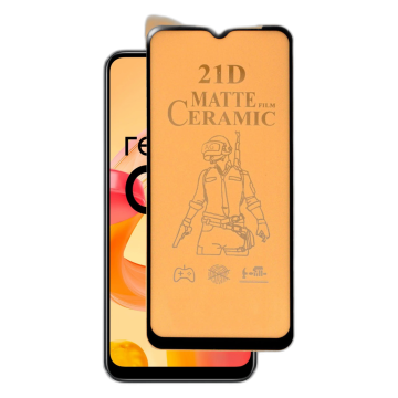 Realme C30 Matte Ceramic Glass Protector For Realme C30  - Image 2