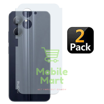 Realme C33 Back Protector Skin Matte Style Protector For Realme C33  - Image 2