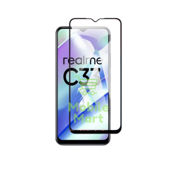 Realme C33 Full Screen Protector 9D Tempered Glass Protector For Realme C33 - Image 2