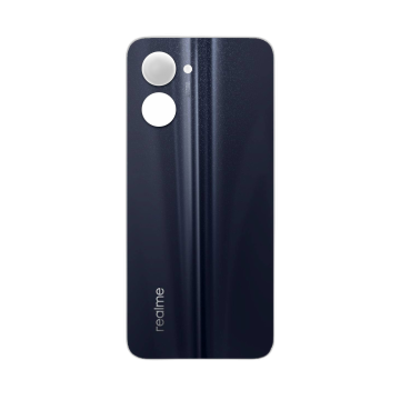 Realme C33 Rear Back Body Casing Housing Replacement Battery Back Door For C33 - Black - Image 2