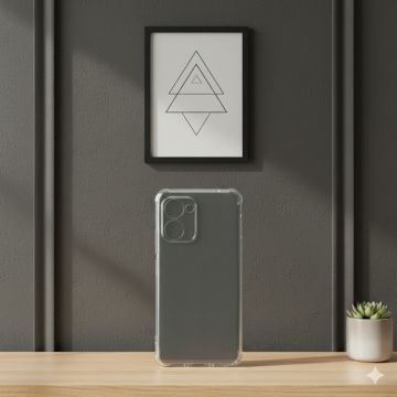 Realme C33 Transparent Bumper Cover - Image 2