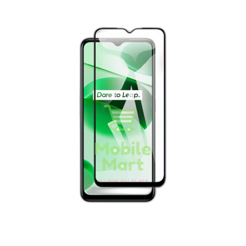 Realme C35 Full Screen Protector 9D Tempered Glass Protector For Realme C35 - Image 2