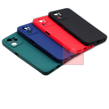 Realme C35 Multicolour Soft Plain Mobile Cover - Image 2