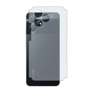 Realme C51 Back Protector Skin Matte Style Protector For Realme C51  - Image 2