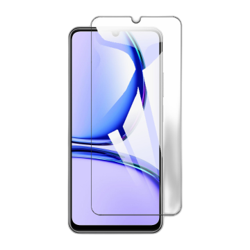 Realme C53 Glass Protector simple Tempered Glass For Realme C53  - Image 2