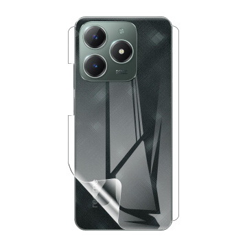 Realme C61 Back Clear Jelly Protector Soft Film Protection Hydrogel - Image 2